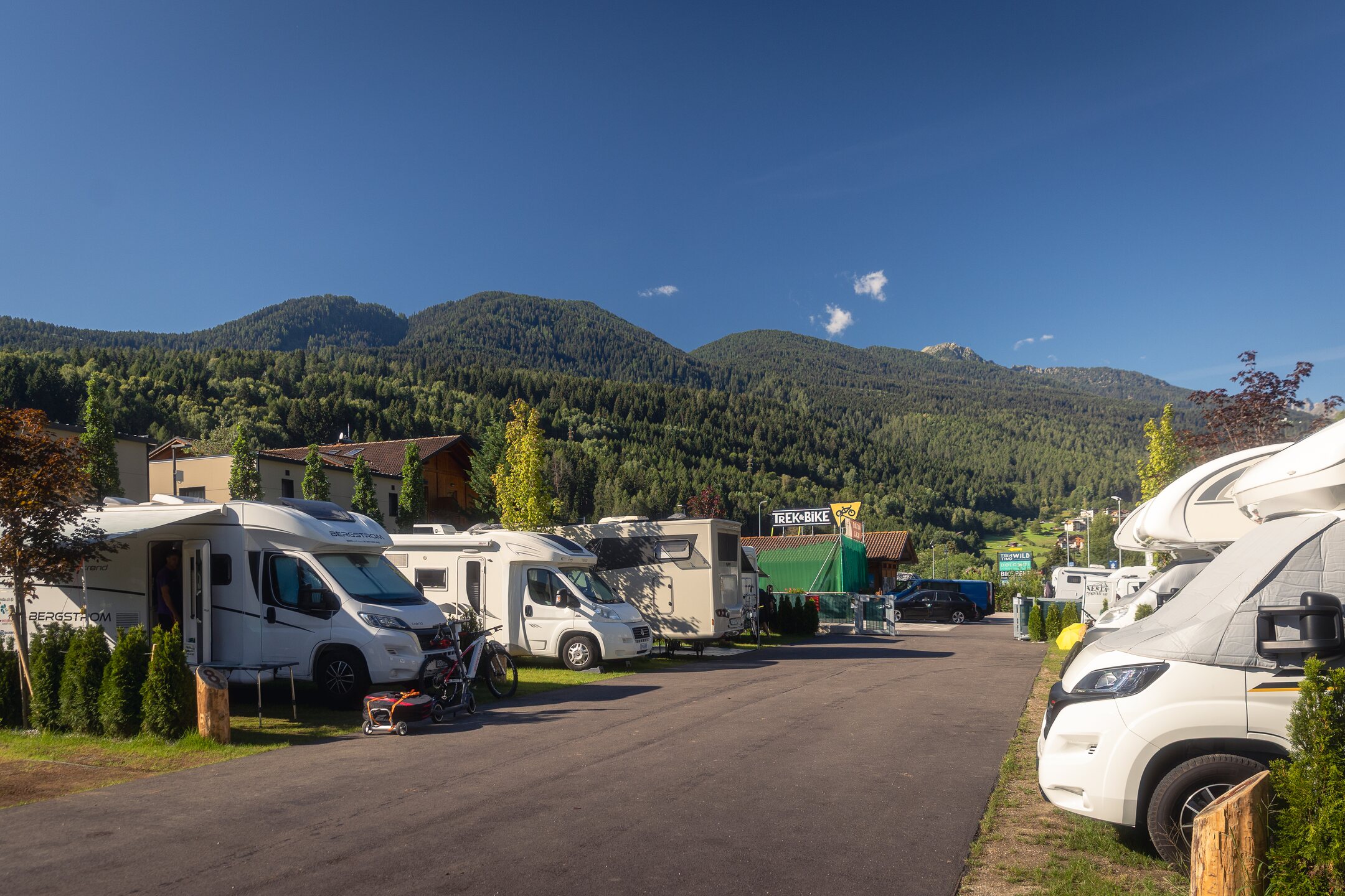 Area sosta camper Caldes
